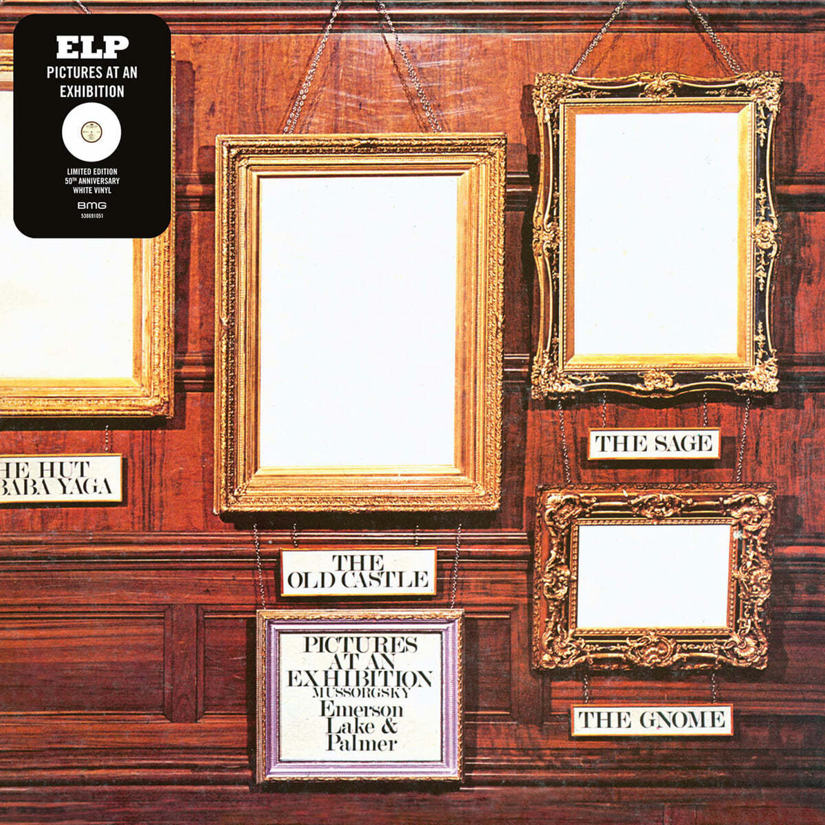 Emerson, Lake & Palmer (에머슨, 레이크 앤 팔머) - Pictures At An Exhibition [화이트 컬러 LP] 