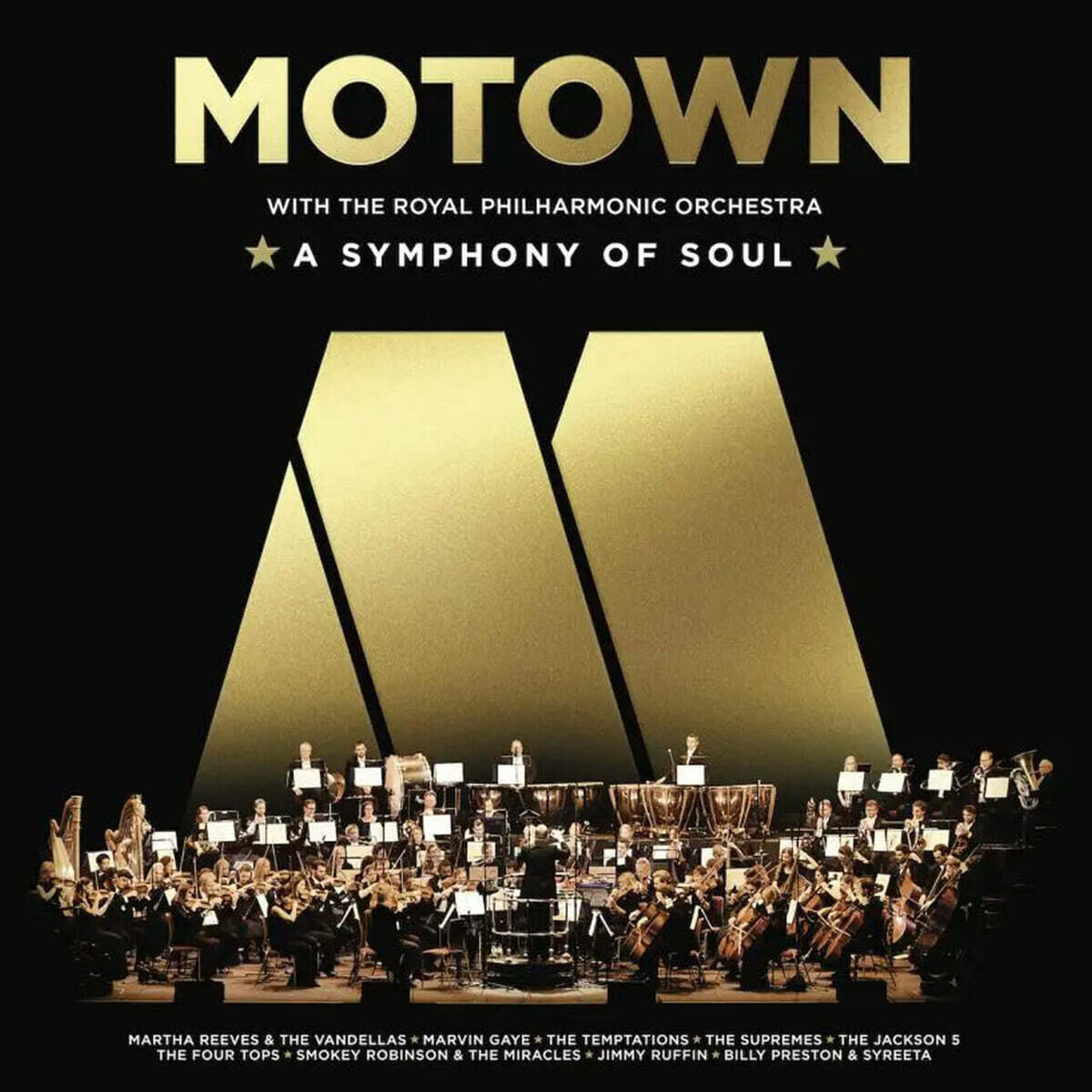 모타운 레이블 - 로얄 필하모닉 오케스트라와 함께하는 팝 컴필레이션 (Motown With The Royal Philharmonic Orchestra: A Symphony Of Soul) [LP]