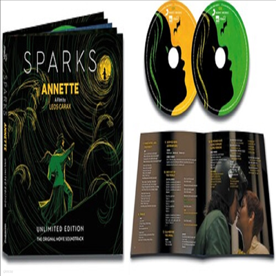 Sparks - Annette (ƳƮ) (Soundtrack)(Limited Edition)(Hardcover)(2CD)