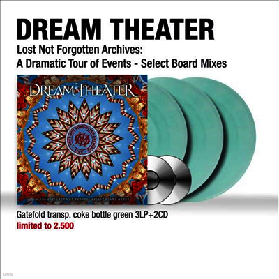 Dream Theater — Lost Not Forgotten Archives: A Dramatic Tour Of Events (Gatefold) 앨범 커버