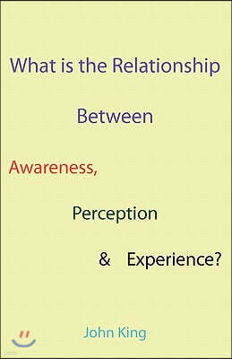 What Is the Relationship Between Awareness, Perception & Experience?