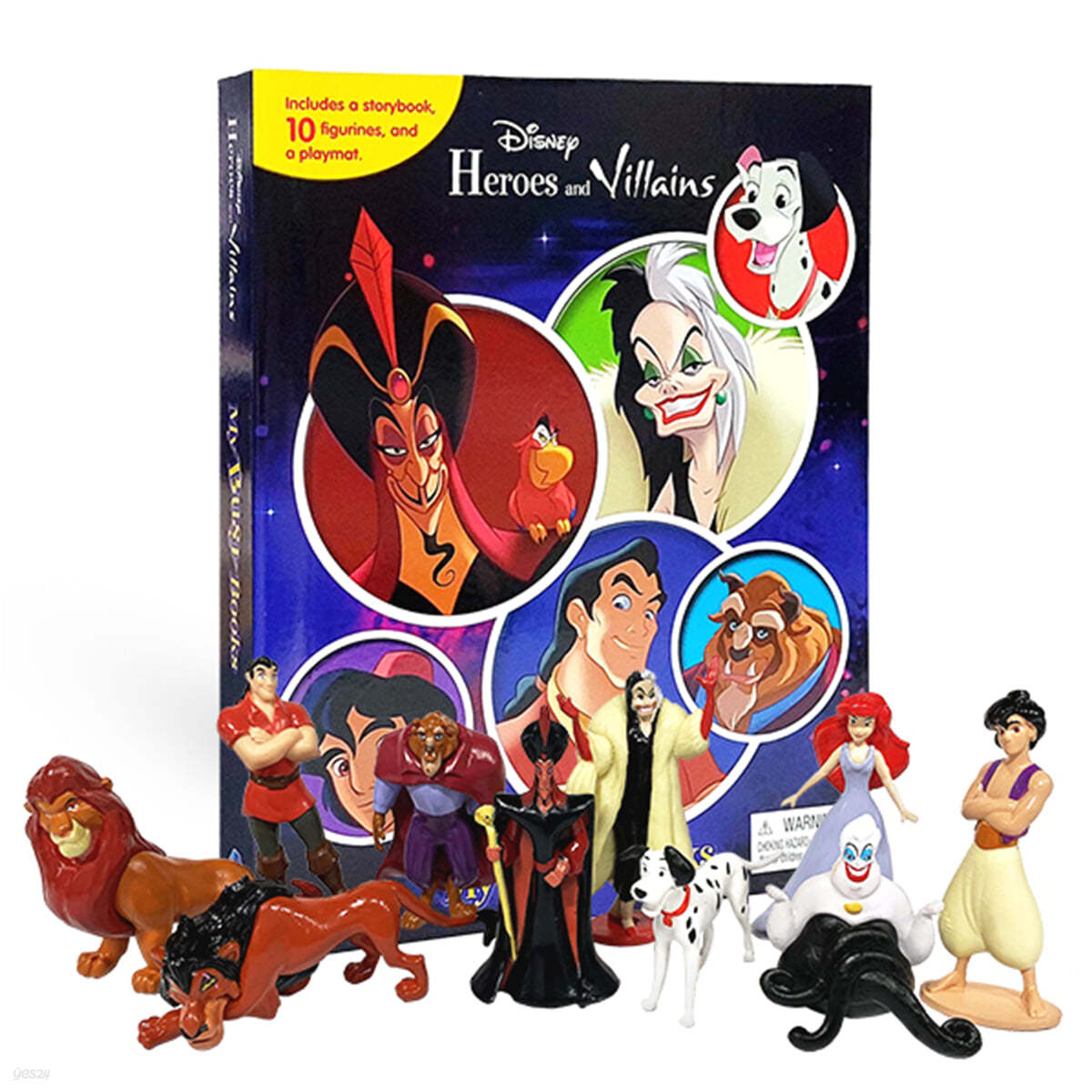 Disney Heroes & Villains My Busy Books 디즈니 히어로 & 빌런 마이 비지북