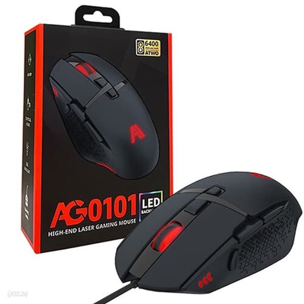 컴퓨터 PC 노트북 USB 유선 게이밍 마우스 AG0101