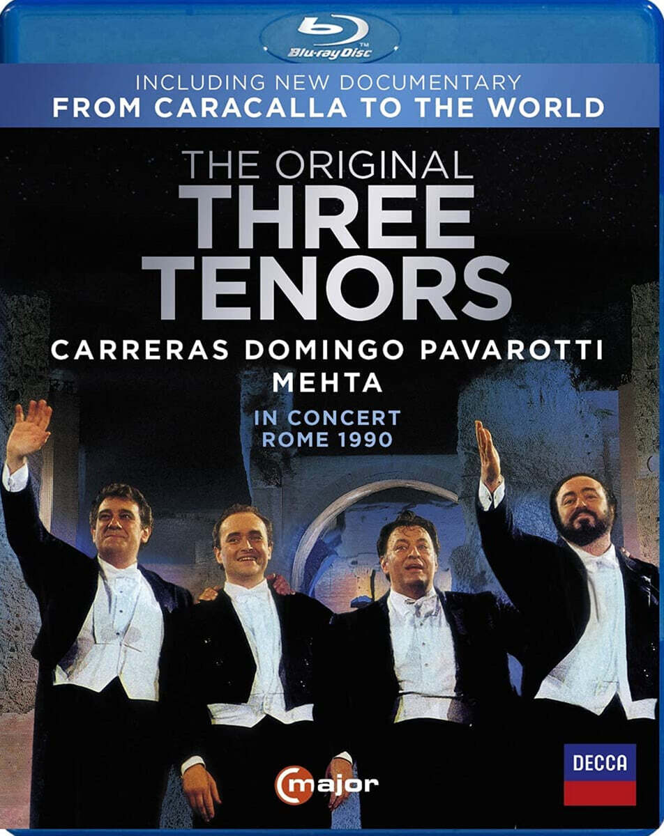 Luciano Pavarotti / Placido Domingo / Jose Carreras 쓰리 테너 콘서트 [블루레이]