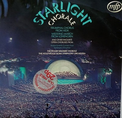 LP(수입) 로저 와그너 합창단 Roger Wagner Chorale and The Hollywood Bowl Symphony Orchestra:  Starlight Chorale