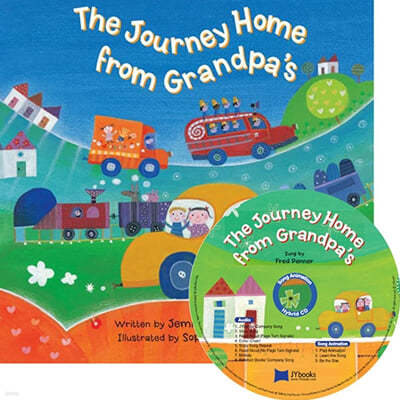 [노부영] 송 애니메이션 세이펜 The Journey Home from Grandpa's (원서+CD)