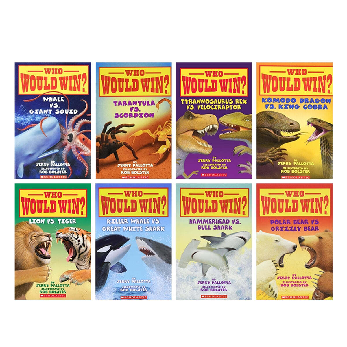 [Scholastic]Who Would Win? : Extreme Battle Collection (With StoryPlus QR) + Word Book