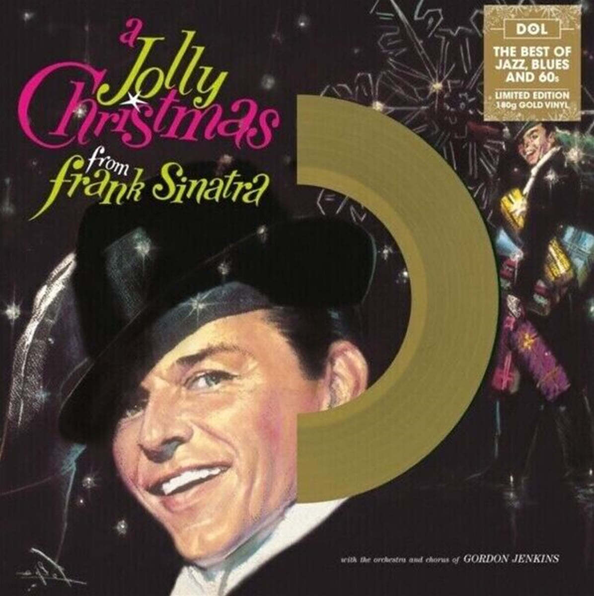 Frank Sinatra (프랭크 시나트라) - A Jolly Christmas [골드 컬러 LP] 