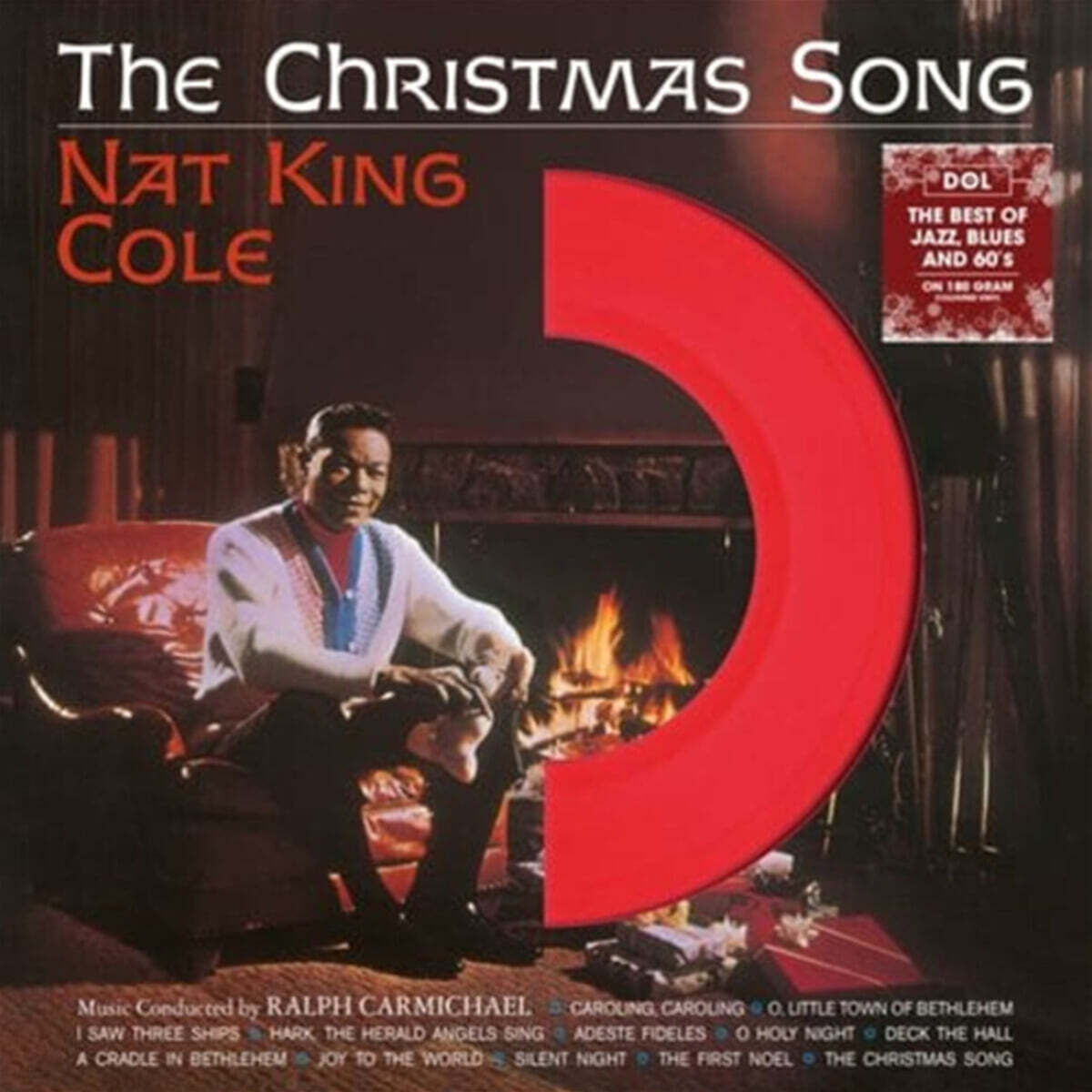 Nat King Cole (냇 킹 콜) - The Christmas Song [레드 컬러 LP]