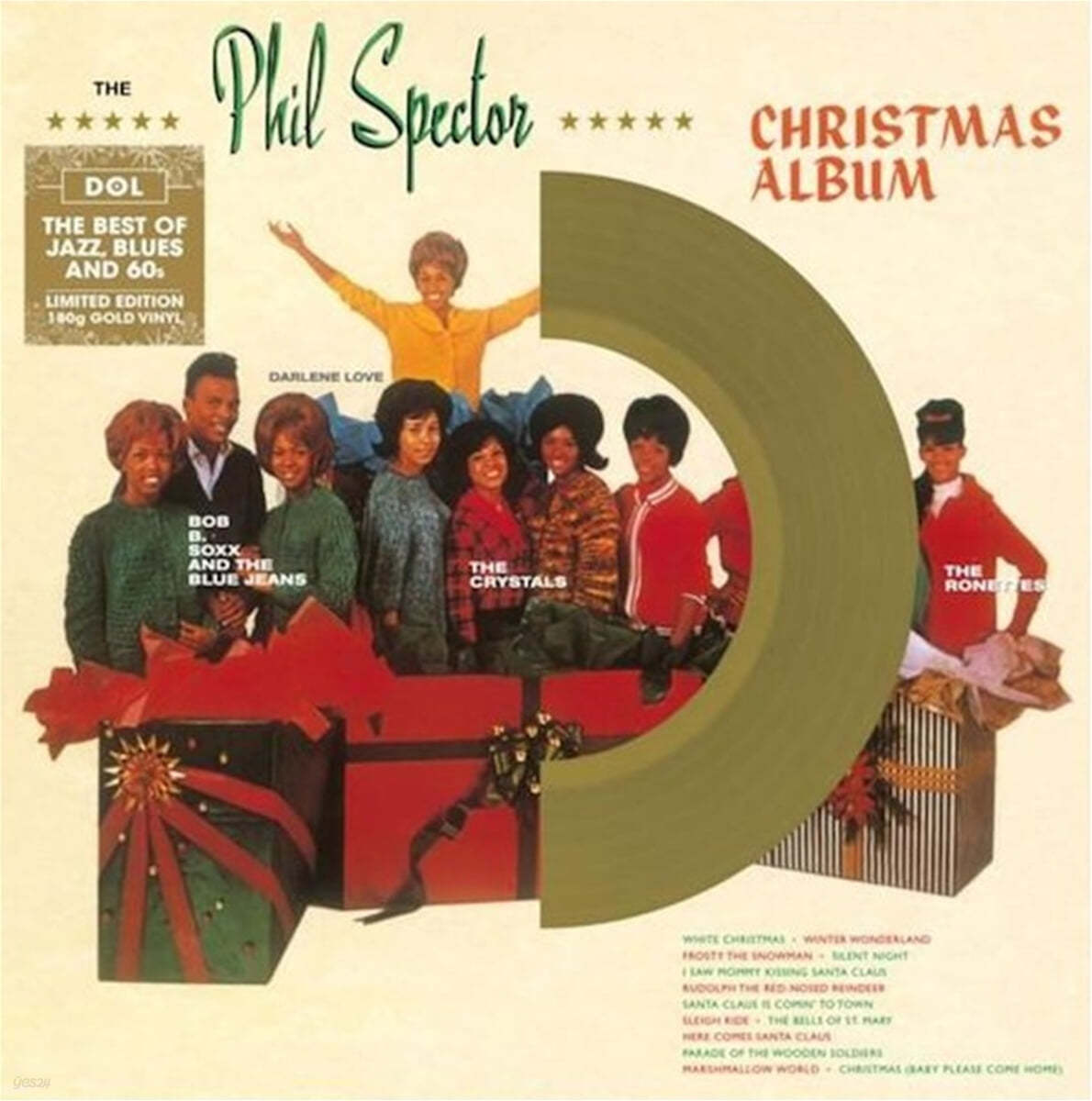 필 스펙터 크리스마스 앨범 (The Phil Spector Christmas Album - A Christmas Gift For You) [골드 컬러 LP] 