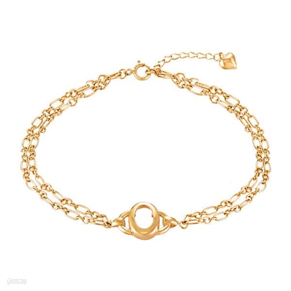[니지쥬얼리] 14K GOLD 메시 체인 링크 팔찌