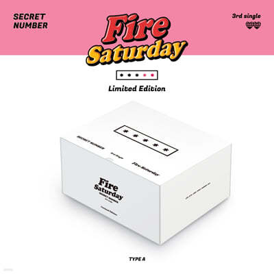 시크릿넘버 (SECRET NUMBER) - Fire Saturday [Limited Edition] [TYPE A]