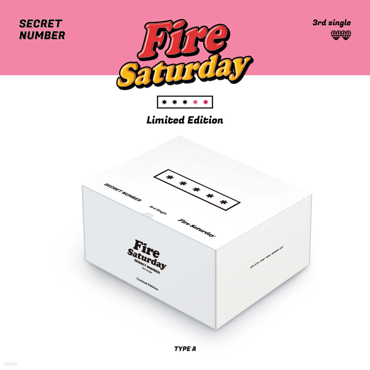 시크릿넘버 (SECRET NUMBER) - Fire Saturday [Limited Edition] [TYPE A]