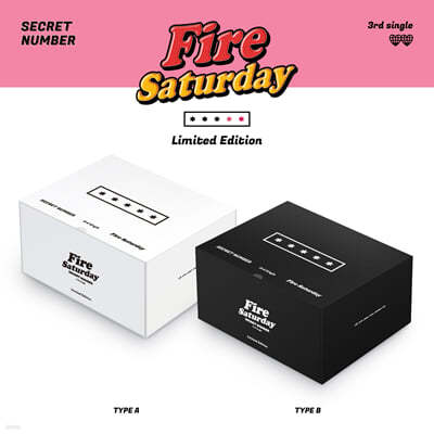 ũѹ (SECRET NUMBER) - Fire Saturday [Limited Edition] [SET]