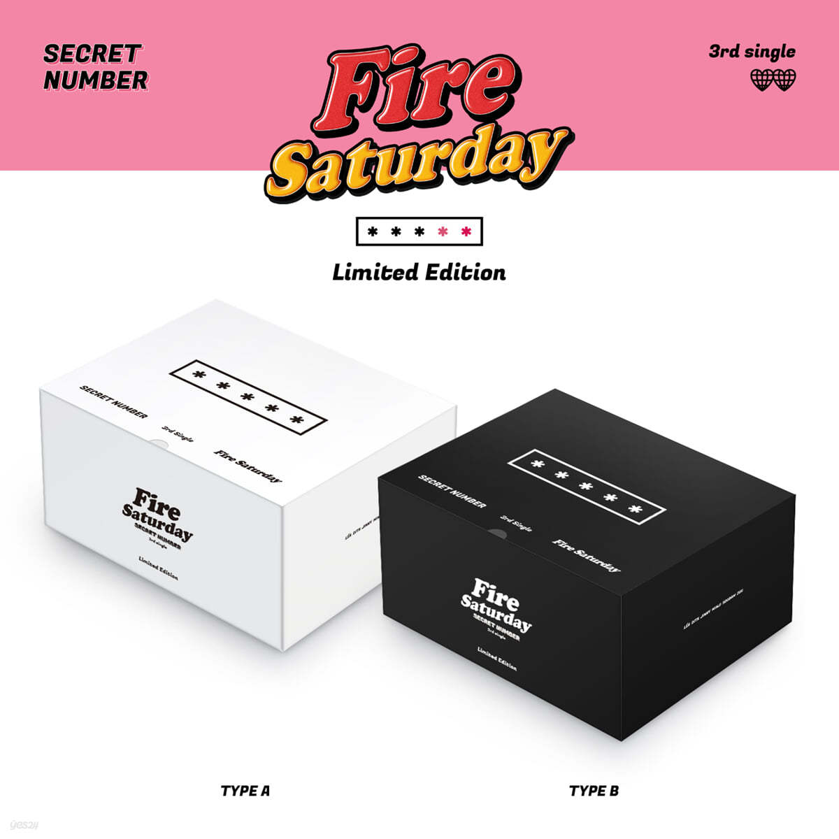 시크릿넘버 (SECRET NUMBER) - Fire Saturday [Limited Edition] [SET]