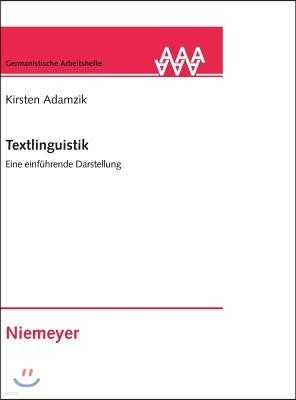 Textlinguistik: Eine Einführende Darstellung