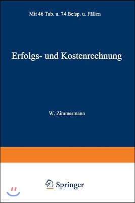 Erfolgs- Und Kostenrechnung