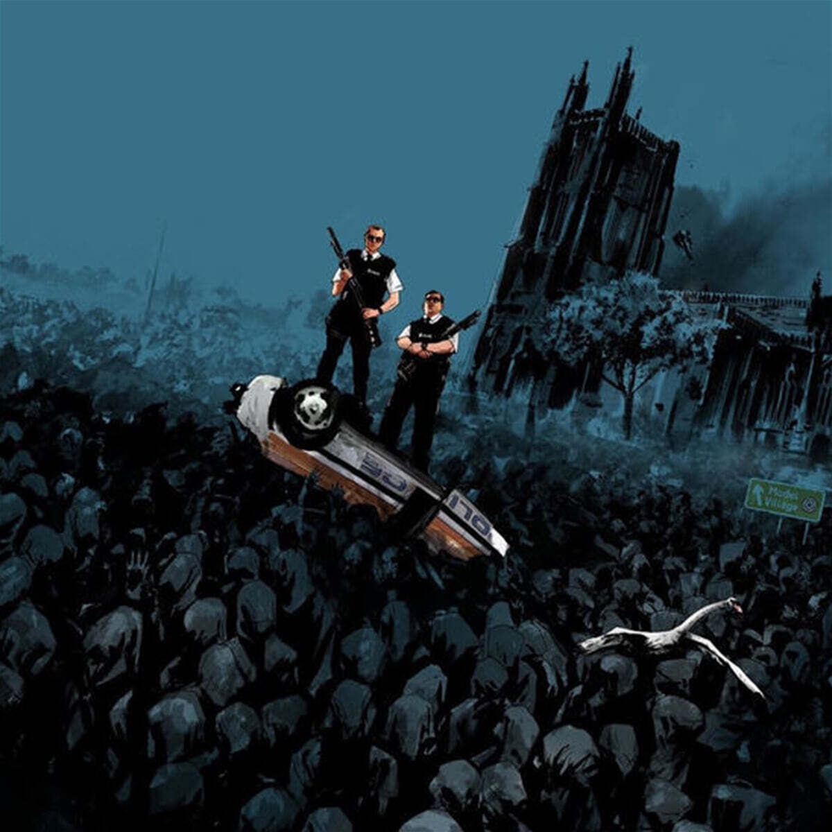 뜨거운 녀석들 영화음악 (Hot Fuzz OST by David Arnold) [LP]