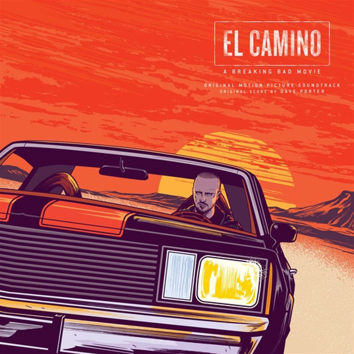 Netflix '브레이킹 배드 무비: 엘 카미노' 영화음악 (El Camino: A Breaking Bad Movie OST by Dave Porter) [2LP]