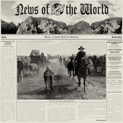 James Newton Howard — 뉴스 오브 더 월드 영화음악 (News of the World OST by James Newton Howard) 앨범 커버