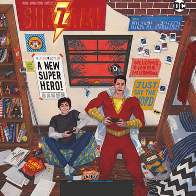 Benjamin Wallfisch — 샤잠! 영화음악 (Shazam! OST by Benjamin Wallfisch) 앨범 커버