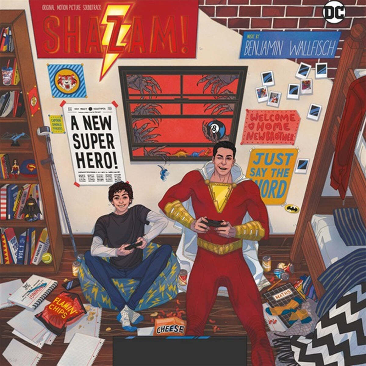 샤잠! 영화음악 (Shazam! OST by Benjamin Wallfisch) [2LP]