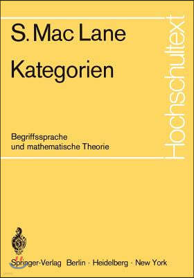 Kategorien: Begriffssprache Und Mathematische Theorie