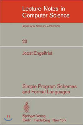 Simple Program Schemes and Formal Languages