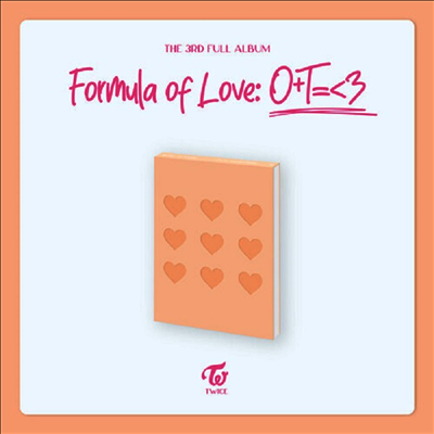 트와이스 (Twice) - Formula Of Love: O+T=<3 (Full Of Love Ver.)(CD)