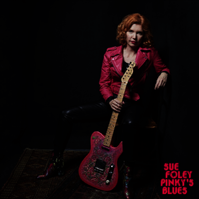 Sue Foley — Pinky's Blues 앨범 커버