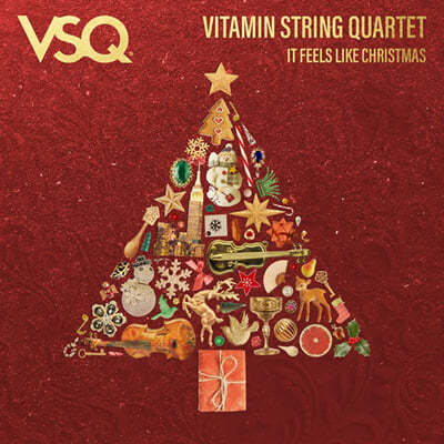 Vitamin String Quartet (Ÿ Ʈ ) - It Feels Like Christmas 