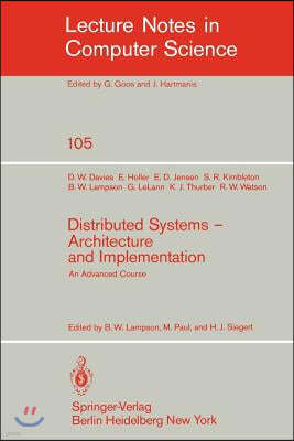 Distributed Systems - Architecture and Implementation: An Advanced Course