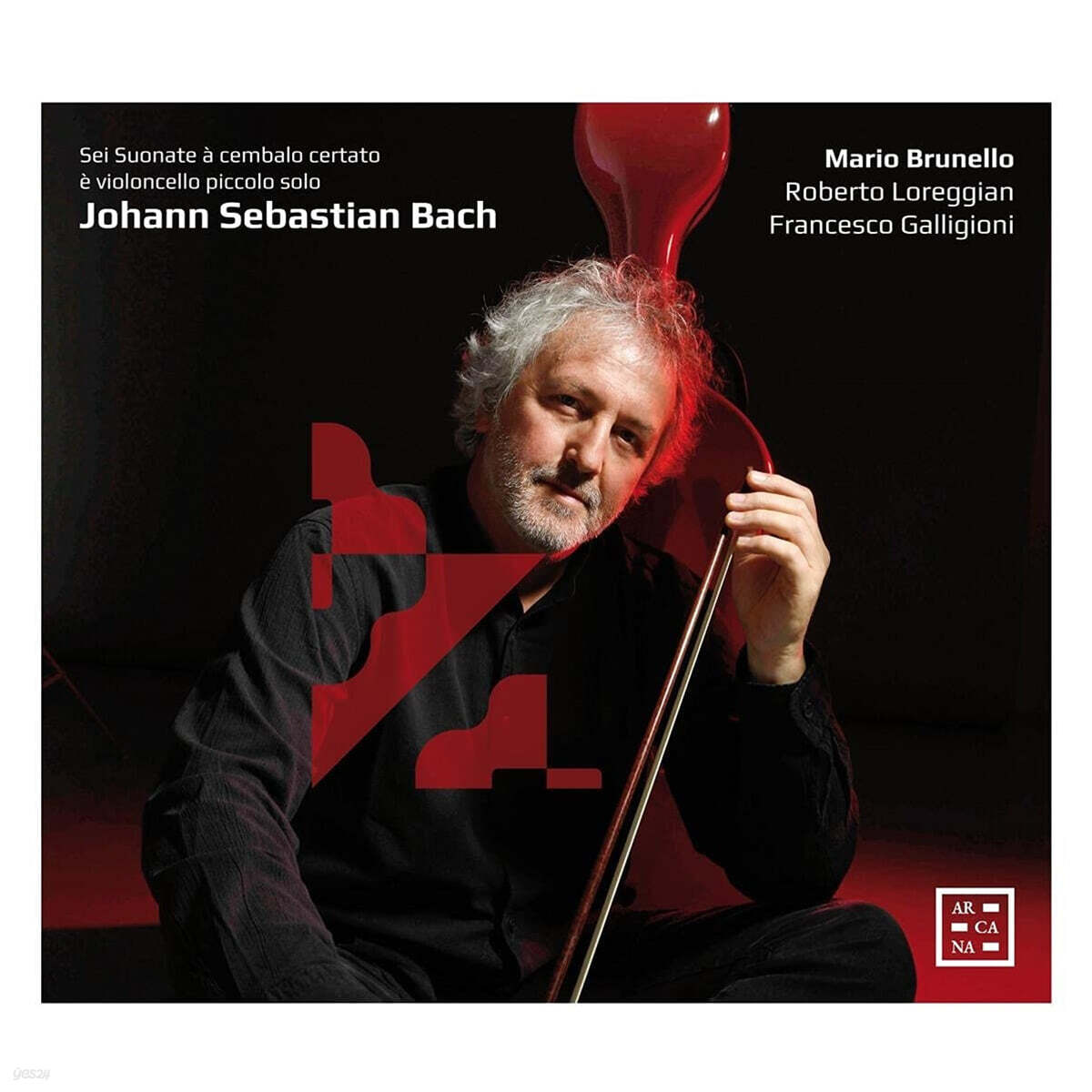 Mario Brunello 바흐: 바이올린 소나타 [피콜로 첼로 연주 버전] - 마리오 브루넬로 (Bach: Six Violin Sonatas BWV1014-BWV1019)