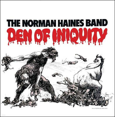 The Norman Haines Band — Den Of Iniquity 앨범 커버