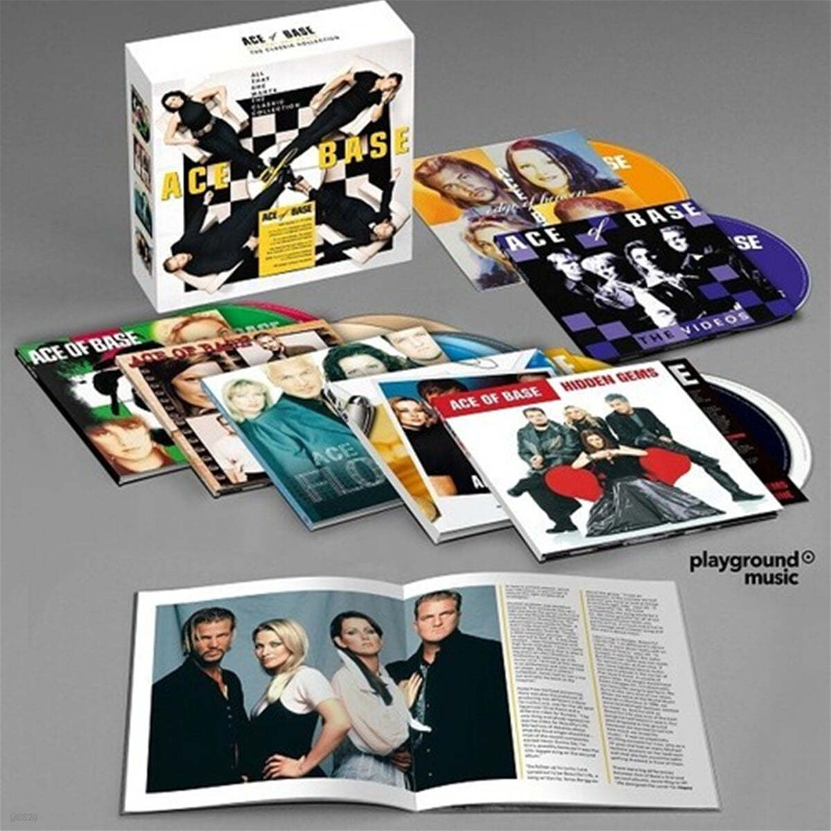 Ace of Base (에이스 오브 베이스) - All That She Wants: The Classic Collection [11CD + DVD]