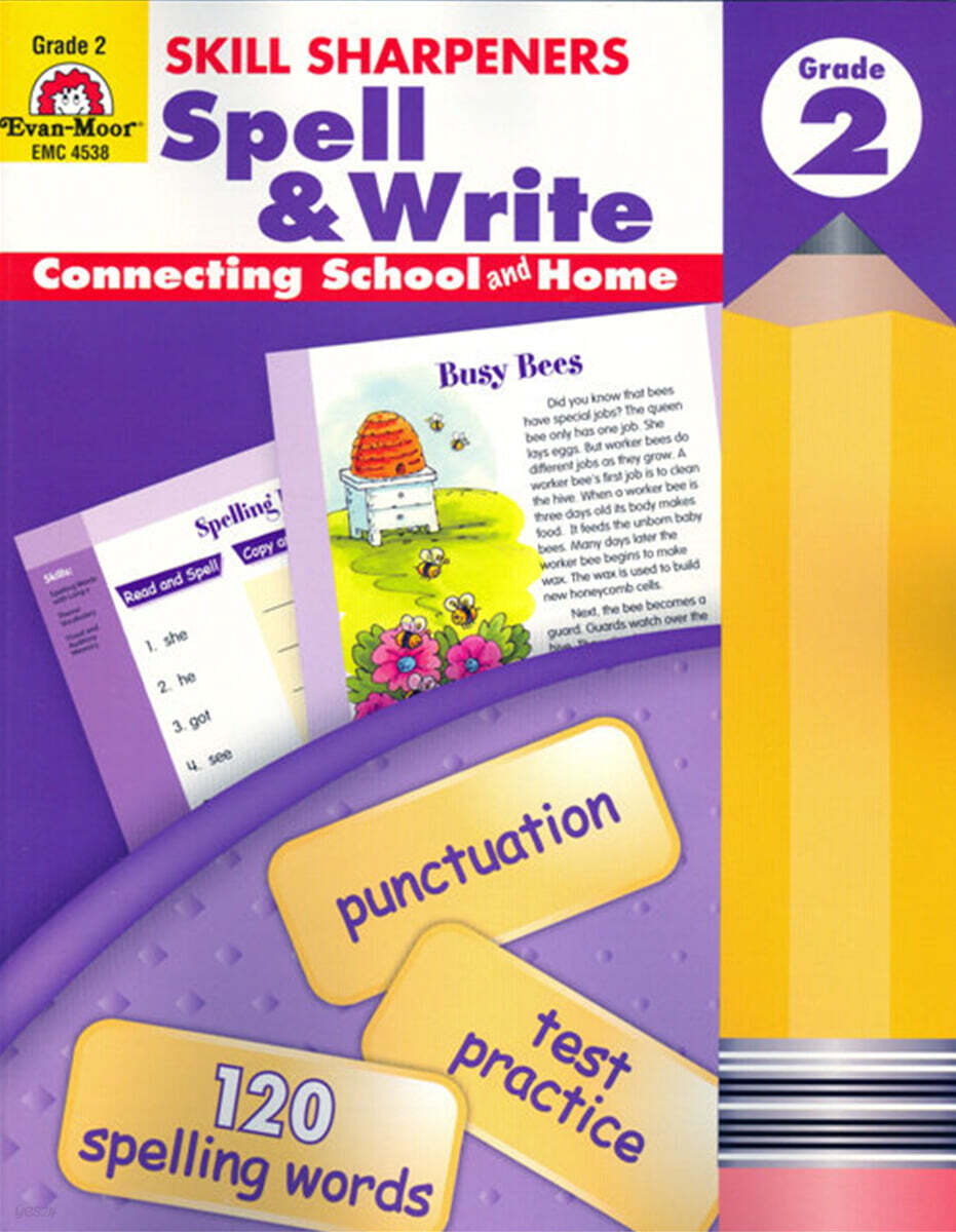 에반무어 Skill Sharpeners Spell & Write 2 : Student Book
