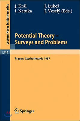 Potential Theory, Surveys and Problems: Proceedings of a Conference Held in Prague, July 19-24, 1987