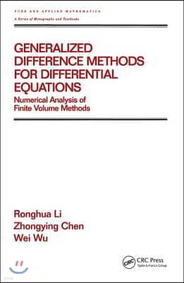 Generalized Difference Methods for Differential Equations