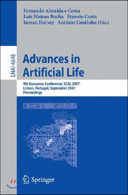 Advances in Artificial Life: 9th European Conference, ECAL 2007, Lisbon, Portugal, September 10-14, 2007, Proceedings