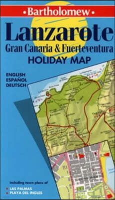 Holiday Map: Lanzarote, Gran Canaria, Fuerteventura
