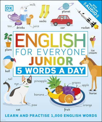 The English for Everyone Junior 5 Words a Day