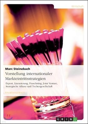 Vorstellung internationaler Markteintrittsstrategien