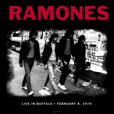 Ramones — Live In Buffalo February 8 1979 앨범 커버
