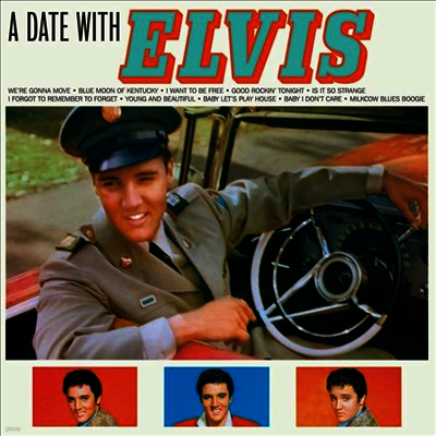 Elvis Presley — A Date With Elvis (Remastered)(4 Bonus Tracks) 앨범 커버