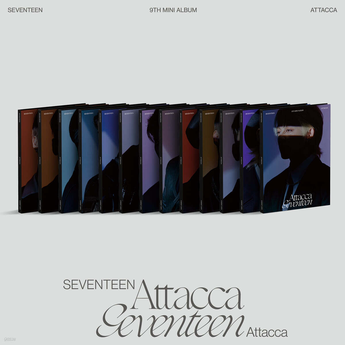 세븐틴 (SEVENTEEN) - 미니앨범 9집 : Attacca [CARAT ver.][SET]