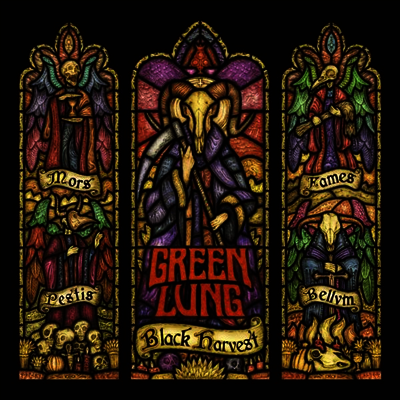 Green Lung — Black Harvest 앨범 커버