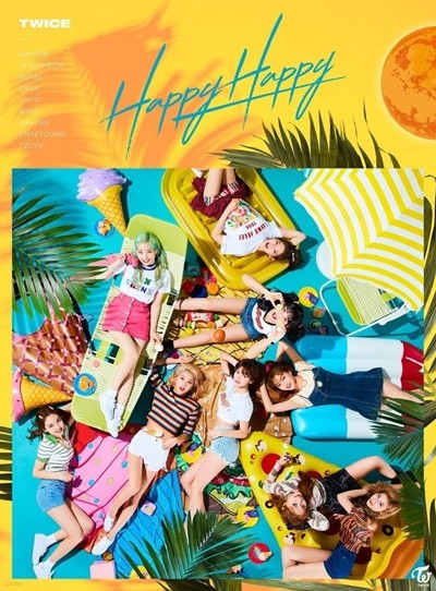 Ʈ̽ (TWICE) - Happy Happy (Version A) (CD + DVD) Ϻ