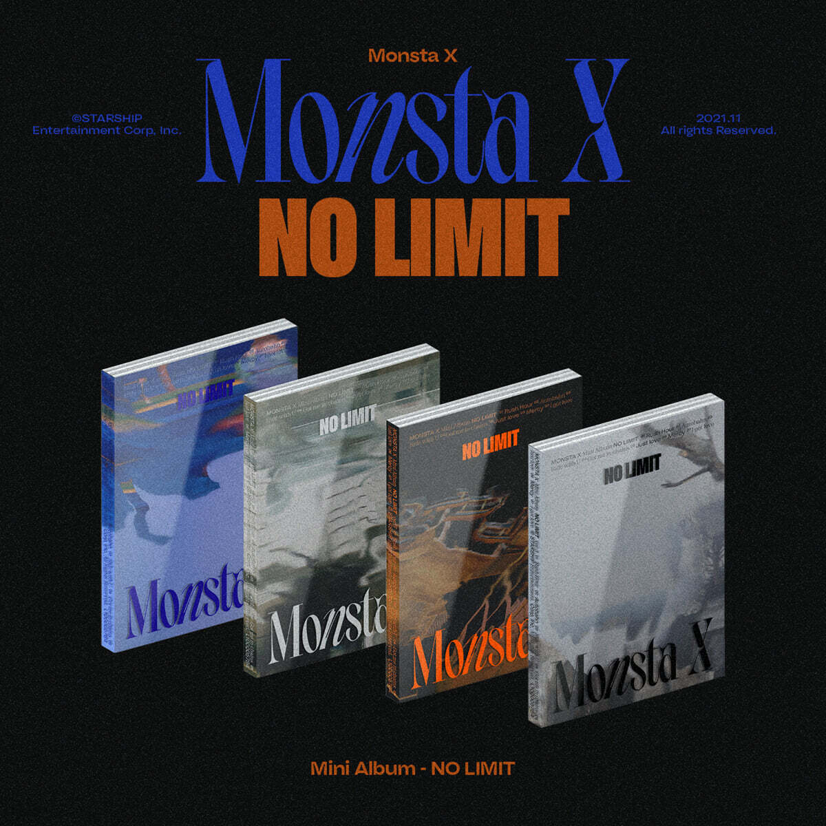 몬스타엑스 (MONSTA X) - 미니앨범 10집 : NO LIMIT [SET]