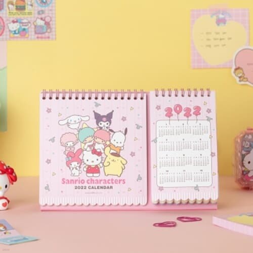 [Sanrio] 산리오캐릭터즈 2022 팝업 탁상달력