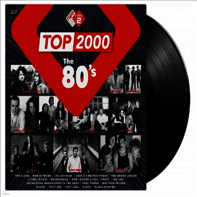 Various Artists — Top 2000: The 80's (Gatefold) 앨범 커버